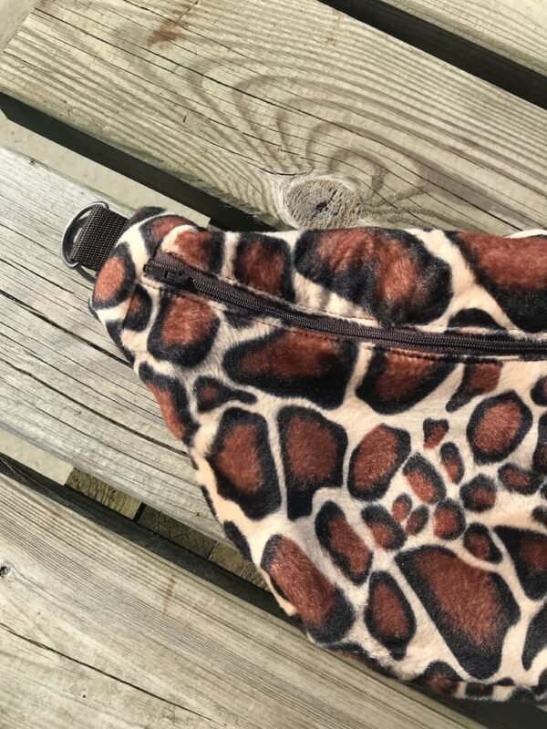 Sac banane motif girafe