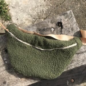 Sac banane sherpa kaki