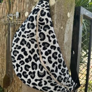 Sac banane léopard taille S