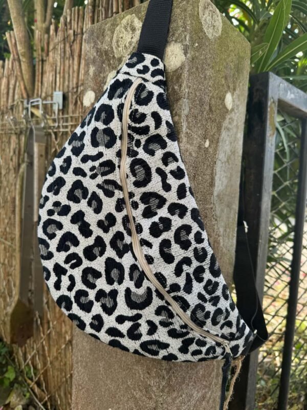 Sac banane léopard taille S