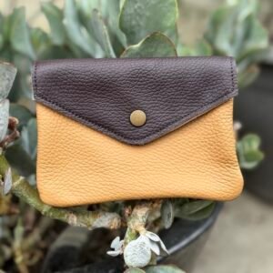 urika brun et ocre bouton bronze