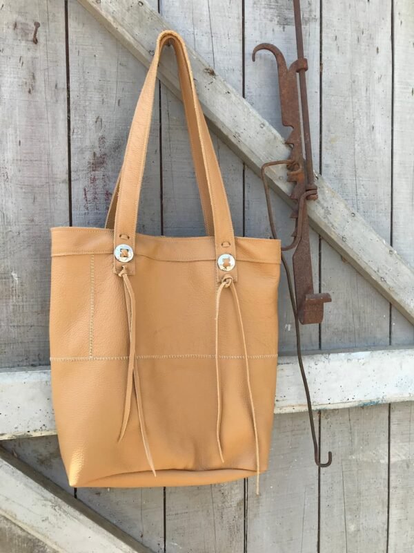Sac en cuir ANGENI avec concho