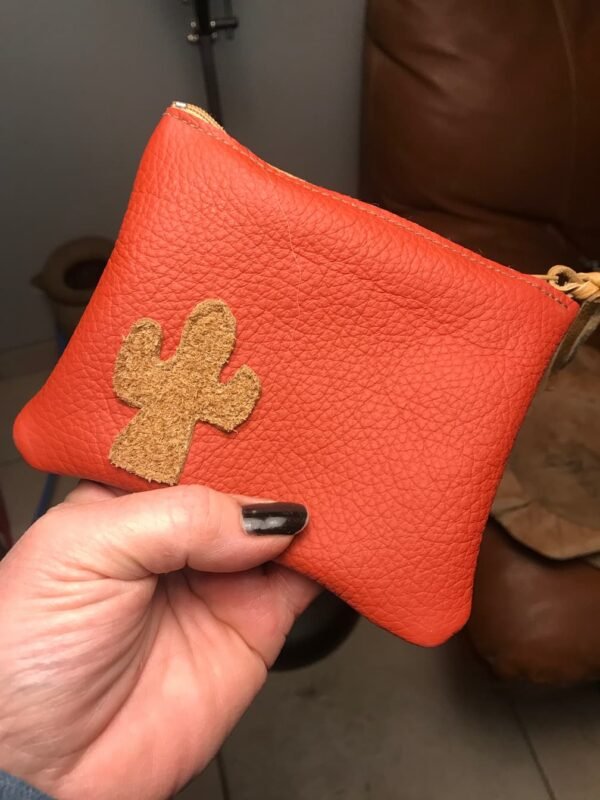 Pochette cactus orange