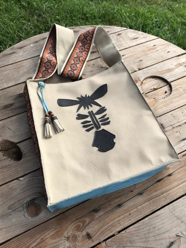 Sac en cuir ZEBRA