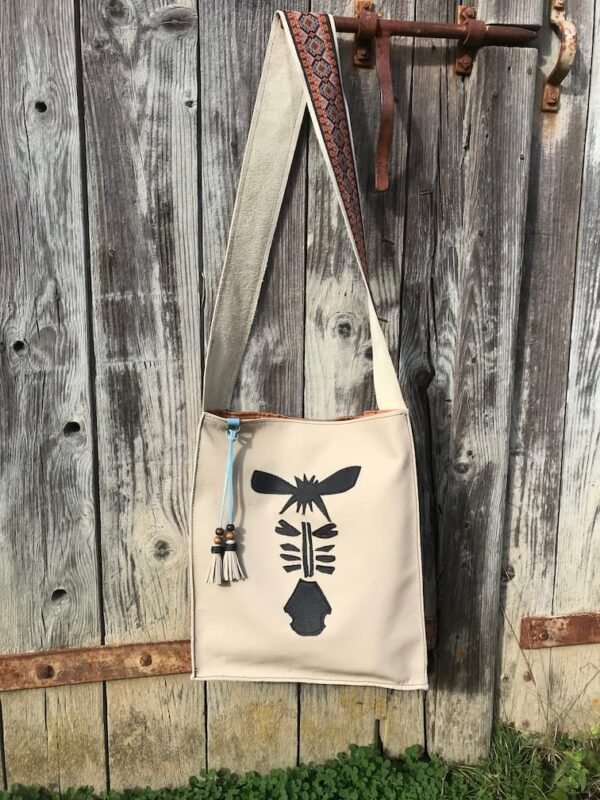 Sac en cuir ZEBRA