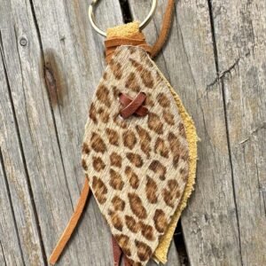 porte-clé léopard lacet écureuil